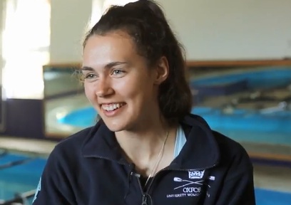 University College Oxford student Rebecca te Water Naude was part of the Oxford crew for the 2017 university boat race.