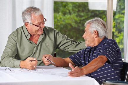 Gay men aged over 50 are more likely to be living with a long-term limiting illness. Credit: Shutterstock