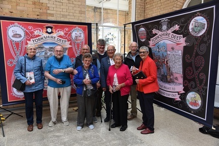 Yorkshire DEEP and their banner