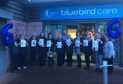Bluebird Care Edinburgh are 'excellent'