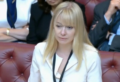 Baroness Blackwood of North Oxford.  Credit: Parliament TV
