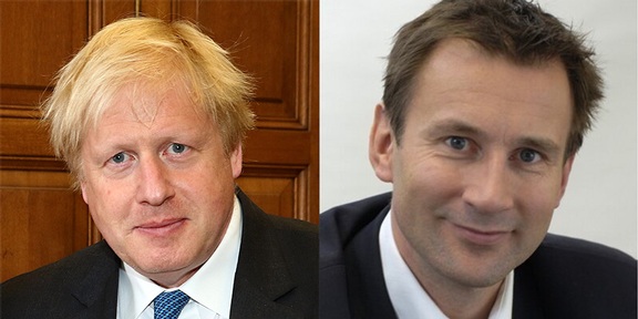 Final two candidates: Boris Johnson and Jeremy Hunt