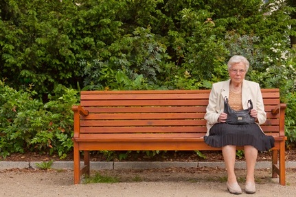 Police highlight 17 per cent of older people are in contact with family, friends and neighbours less than once a week.     Credit: Lorenz Tim / Shutterstock.