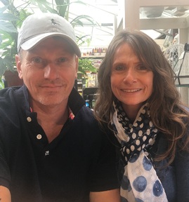 Credit: Jill Rennie. Terry and Helen Lanksford.