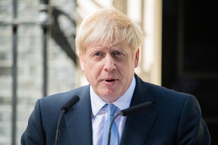 Prime Minister Boris Johnson. Credit: Michael Tubi.
