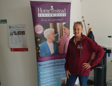 Care worker Kathleen Aubeelack
