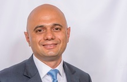Chancellor Sajid Javid. Credit: HM Treasury.