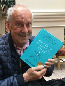 Gyles Brandreth with his new book 'Dancing by the Light of the Moon.' Credit: Jill Rennie