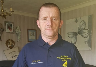 Plumber James Anderson. Credit James Anderson