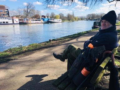 Anthony Partridge, 74, says staying indoors will require people to 'employ imagination'. Credit: homecare.co.uk