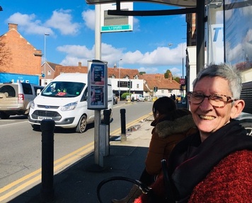Stevie Webster, aged 73, has a diabetic husband and doesn't mind staying indoors for months if it keeps him safe. Credit: homecare.co.uk