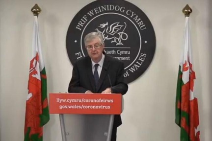 First minister of Wales Mark Drakeford  Credit: Welsh government