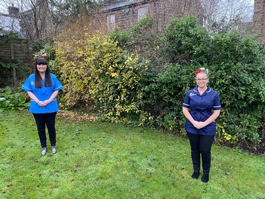 100% of Bluebird Care Leeds North staff feel happy at work.  Credit: Bluebird Care
