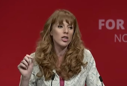 Labour party deputy leader Angela Rayner at 2019 Labour party conference. Credit: BBC