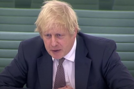 Prime minister Boris Johnson. Credit: Parliament TV