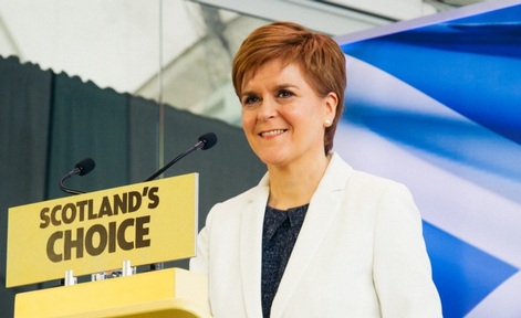 Scotland's First minister and SNP leader Nicola Sturgeon. Credit: SNP