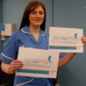 Georgia McNally, care coordinator for Shrewsbury. Credit: Bluebird Care