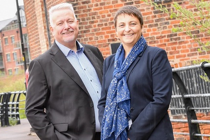 Alcedo Care owners Andy and Jo Boardman. Credit: Alcedo Care.