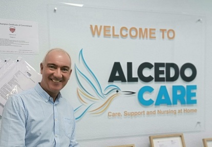 John Townley joins Alcedo Care as its new group head of recruitment operations. Credit: Alcedo Care.
