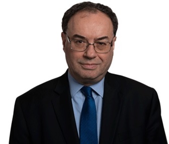 Governor of Bank of England Andrew Bailey. Credit: Bank of England.