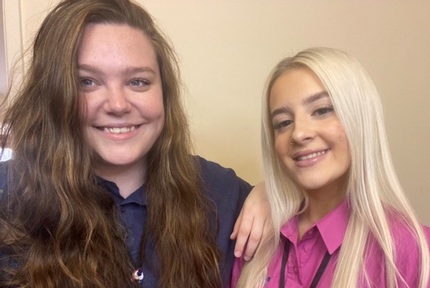 Hayley Clayton (left) and Lauren Rawson. Credit: Respectful Care.