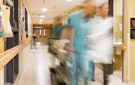 NHS staff struggling to discharge people from hospital. Credit: Tyler Olsen /Shutterstock