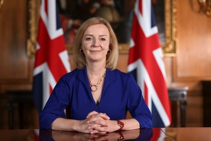 UK's new Prime Minister Liz Truss in 2021. Credit: Clicksbox/Shutterstock