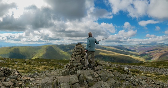 Steve Hartley climbed Carrock Fell 1,000 times. Credit: Steve Hartley