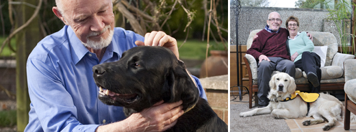 Dementia dogs offer physical and mood enhancing benefits for people with dementia