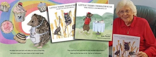 Great-grandmother with dementia achieves lifelong dream of becoming a children's author