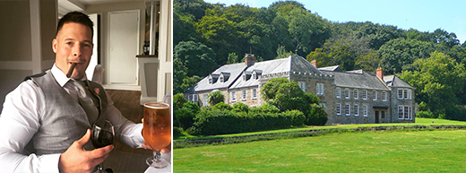 Care worker quits job after inheriting £50m country estate