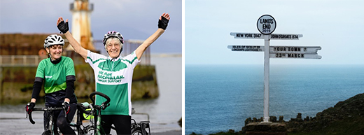 Super gran, aged 81, finishes 960-mile cycle ride from Land's End to John O'Groats