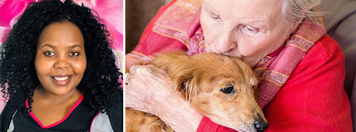 Live-in care worker says it is 'not a job' but a passion where you build up 'trust and friendship'