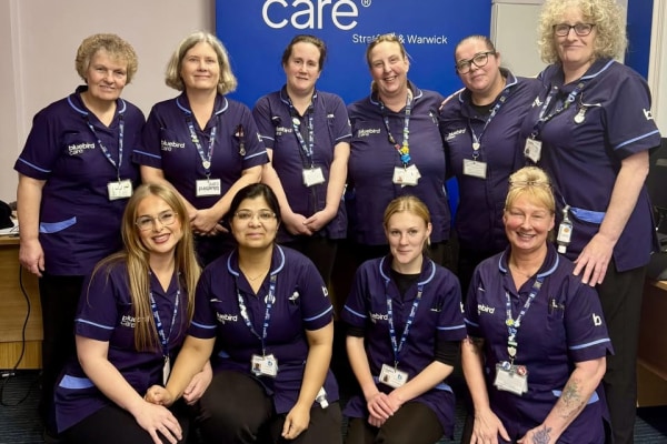 Bluebird Care Stratford & Warwick, Warwick, Warwickshire