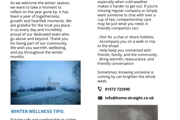 Home Straight Partnership Ltd LE15 7TU