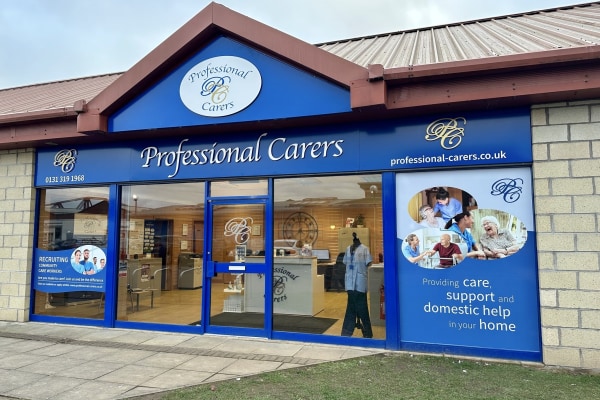 Professional Carers Edinburgh, Unit 3, 55 The Loan