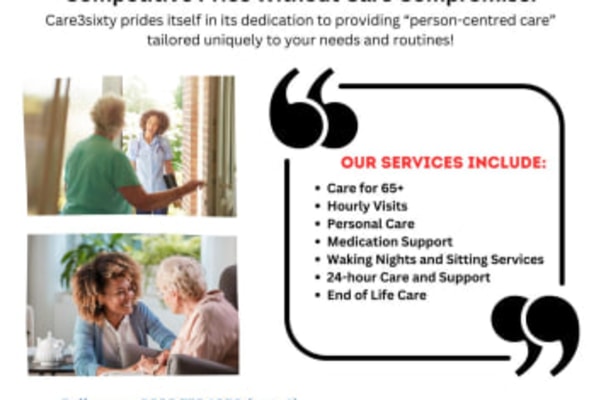 Care3Sixty Domiciliary Care Ltd WA2 7JQ