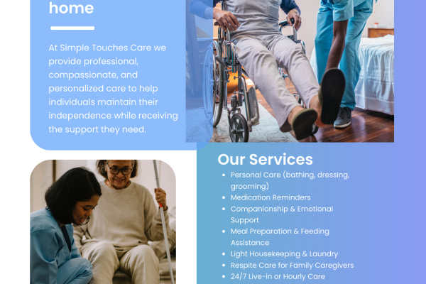 Simple Touches Care Ltd, 109 Church Street