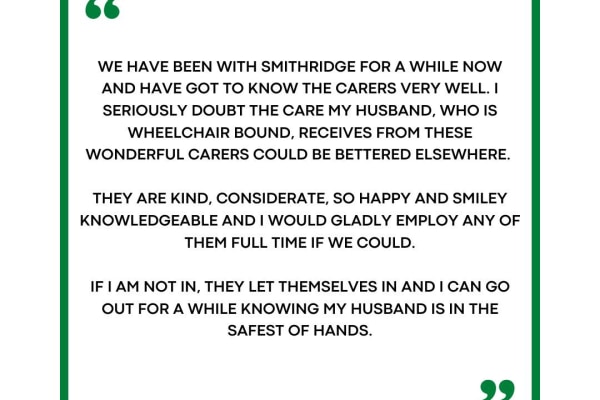Smithridge Homecare Stockport, Cheadle, Greater Manchester