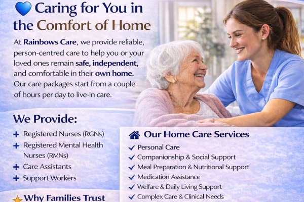 Rainbows Care Ltd, 40 Parker Avenue