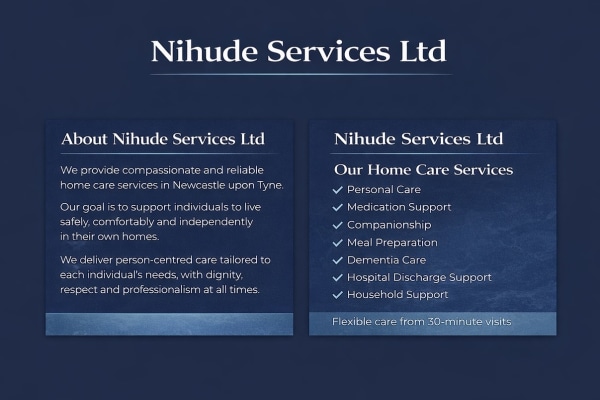 Nihude Services Ltd NE1 1EE