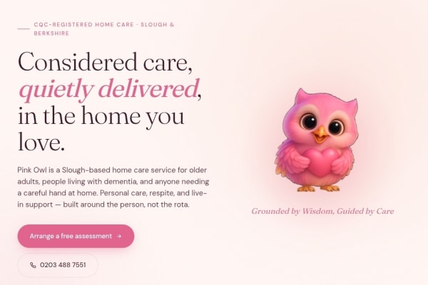 Pink Owl Ltd, Slough