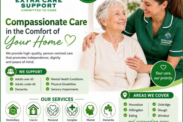 Extra Care Support Ltd, Hayes