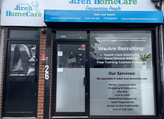 Jireh Homecare, Birmingham, West Midlands