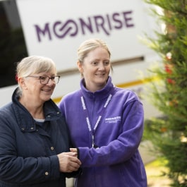 Moonrise Scotland, Livingston, West Lothian