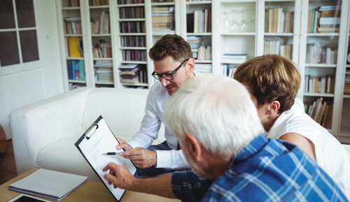 Financial assessment for care at home
