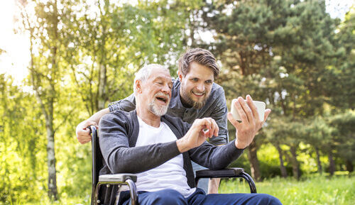 working in care as a student